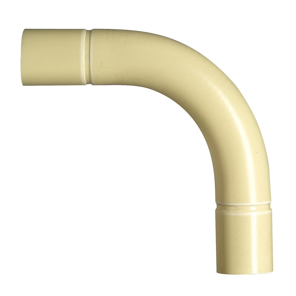 Pipelife Bocht PVC Slagvast Crème Ø3/4-476001
