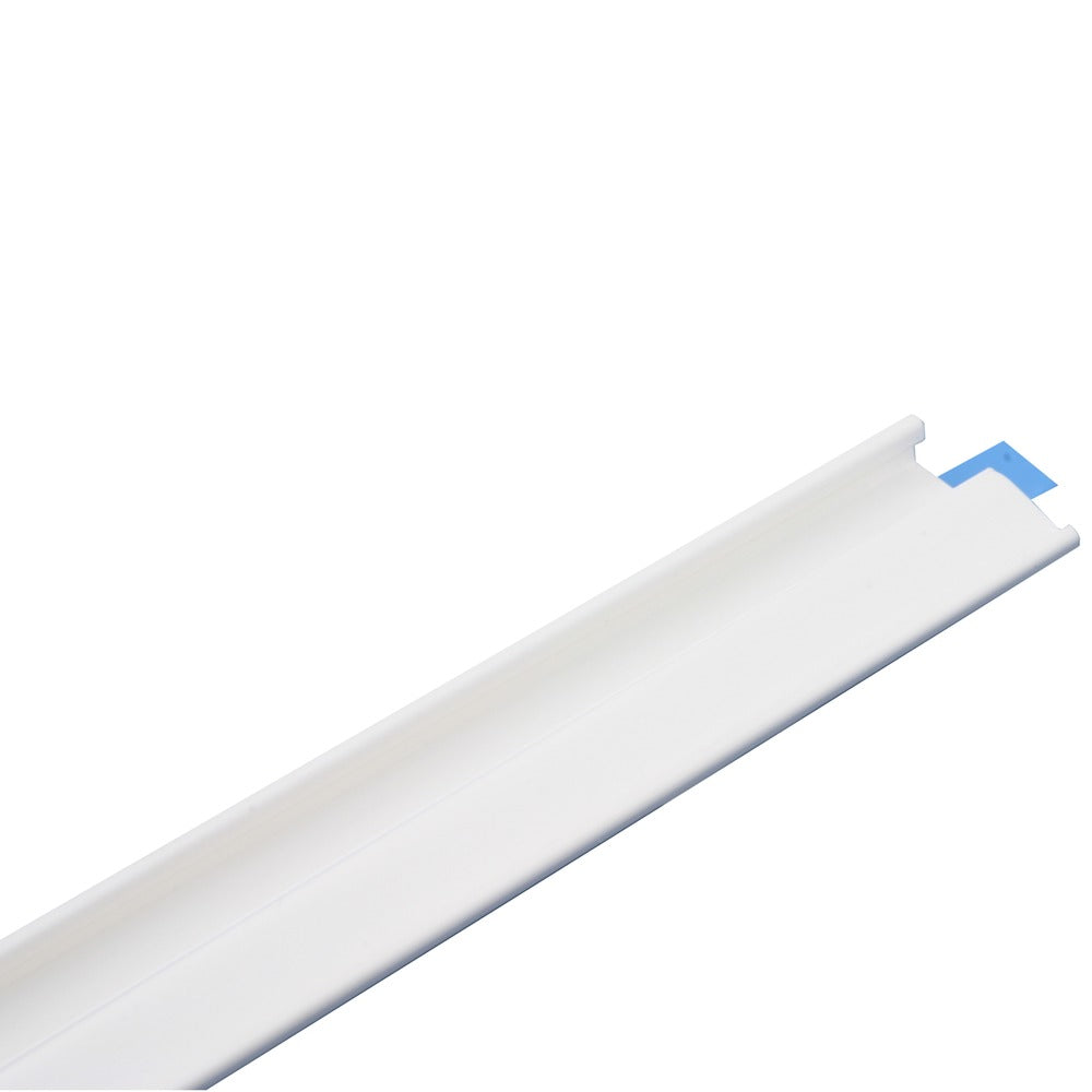 Attema AT9043+BC Leidinglijst Wit Zelfklevend 12x7mm 2m-476095