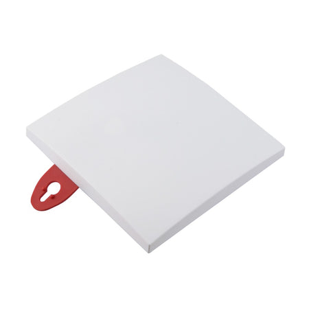 Attema Plafondplaat Vierkant Wit 110x110mm-477562
