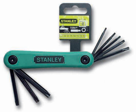 Stanley Stiftsleutelset 69-263 torx, 8 stuks-490685