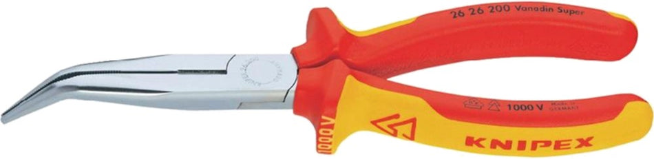 Knipex Radiotang 200mm Zijsnijder 40° Gebogen Bekken VDE-491117