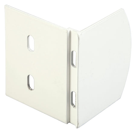 alwo Thermo Afsluithoekje 9055/51 16 mm wit voor profielen 5516 met sierkap-497896