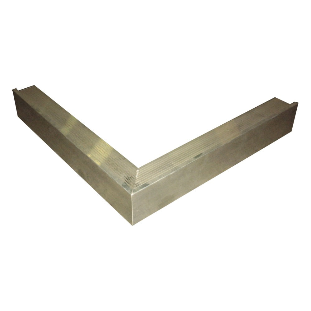 Roval Daktrim Buitenhoek Standaard Aluminium 45x45mm 50x50cm-501430