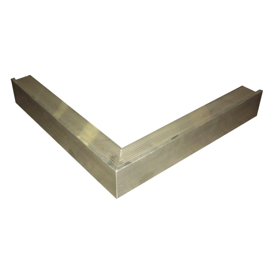 Roval Daktrim Buitenhoek Standaard Aluminium 60x45mm 50x50cm-501449