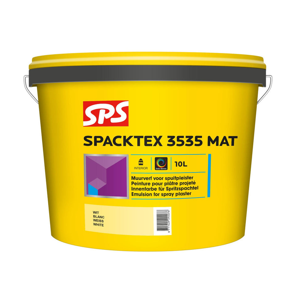 SPS Muurverf Spacktex 3535 Mat Wit/Mengbasis P 10L-505599