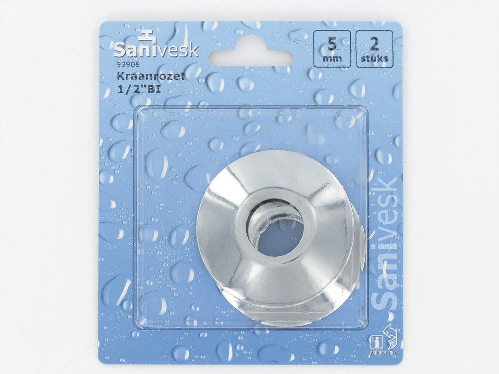 Kraanrozet messing verchroomd 1/2''x5 mm-507026