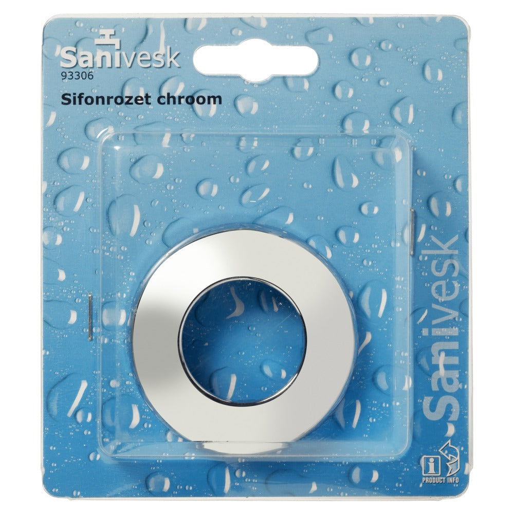 Sifonrozet chroom-507557