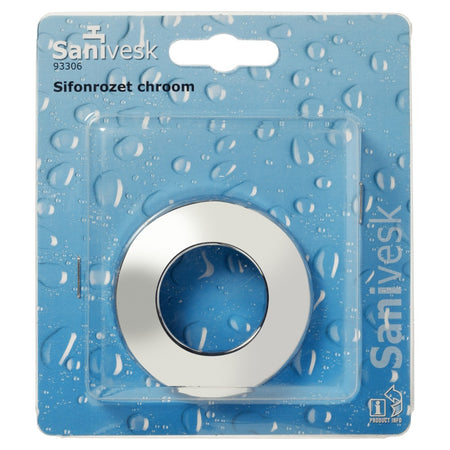 Sifonrozet chroom-507557