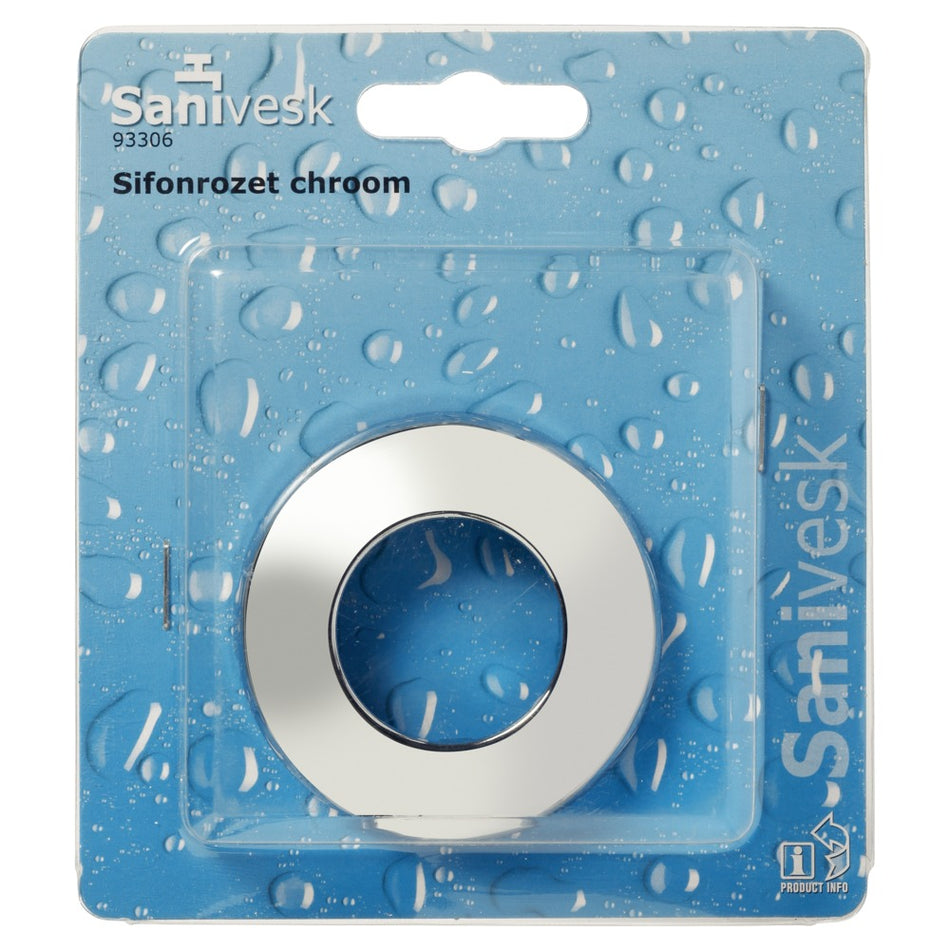 Sifonrozet chroom-507557