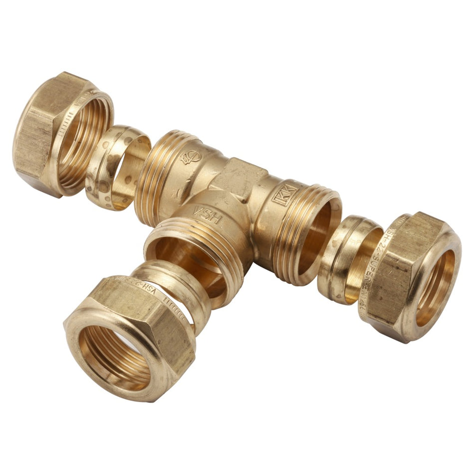 VSH Knel T-stuk 22x22x22 mm 2 stuk-508552
