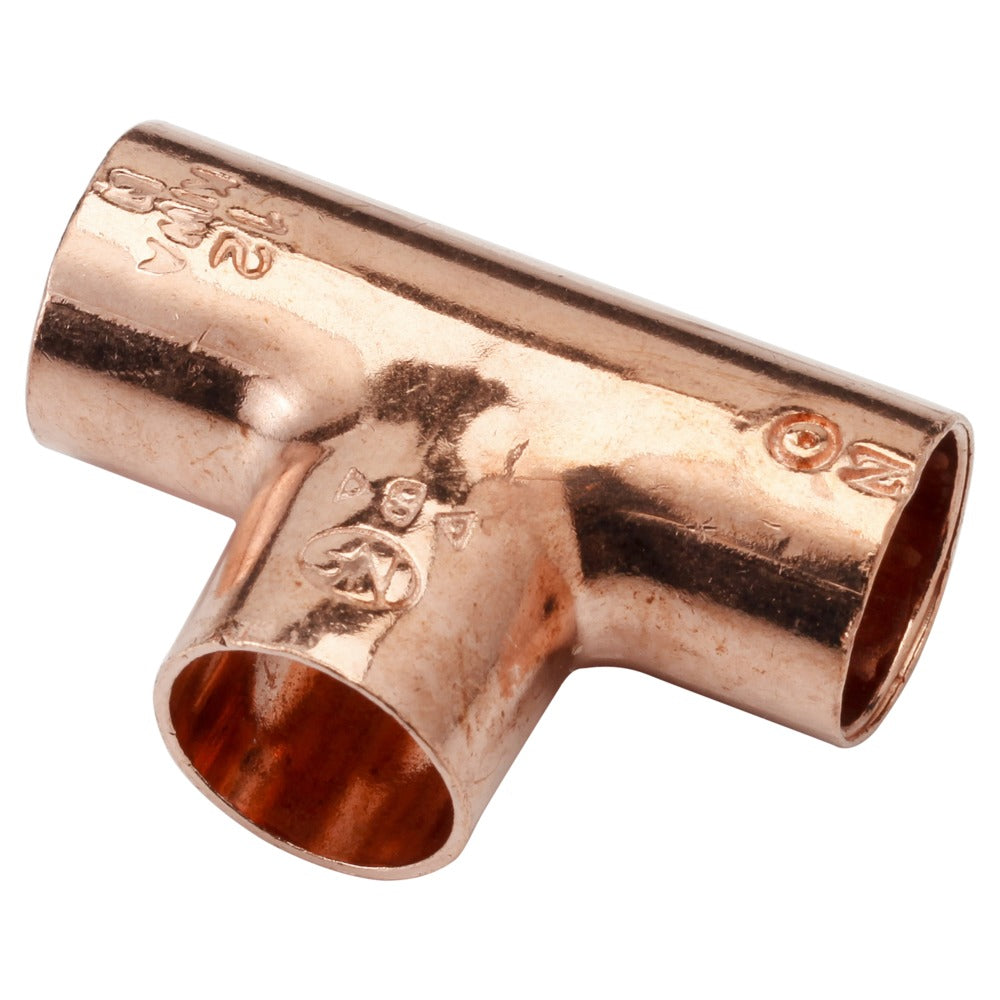 T-stuk roodkoper 12x12x12 mm-509140