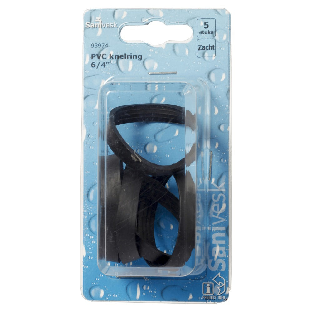 Knelring PVC 6/4'' zacht-510617
