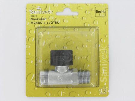 Gaskraan M24x1/2'' recht-510625