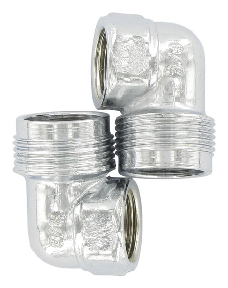 Aansluitnippel 3/8'' haaks, 2 stuks-510668