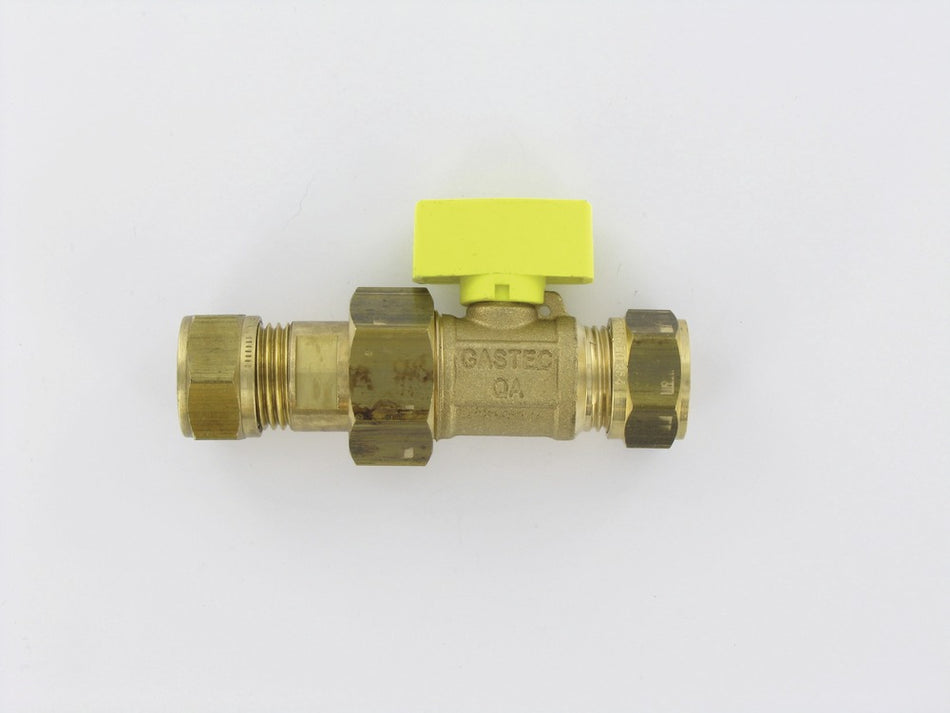 Gaskogelkraan 15x15 mm-513796