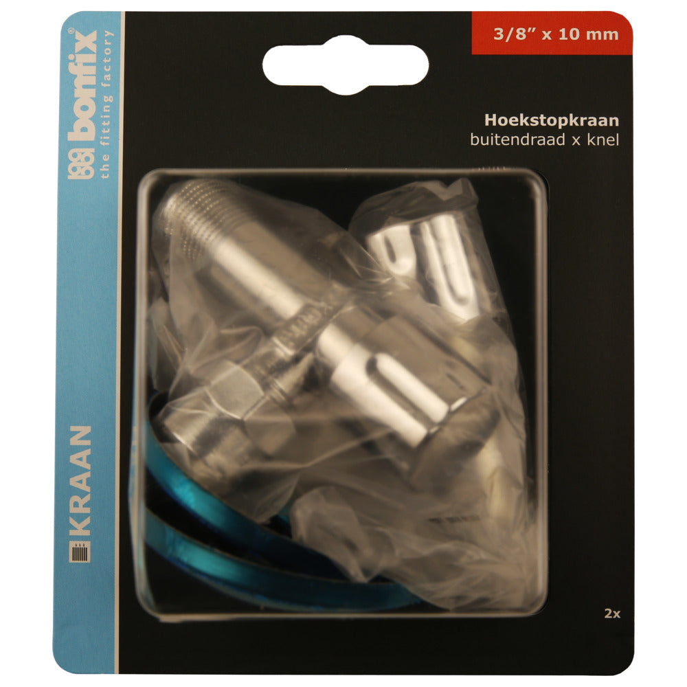 BONFIX Hoekstopkraan knel 3/8''x10 mm-513974