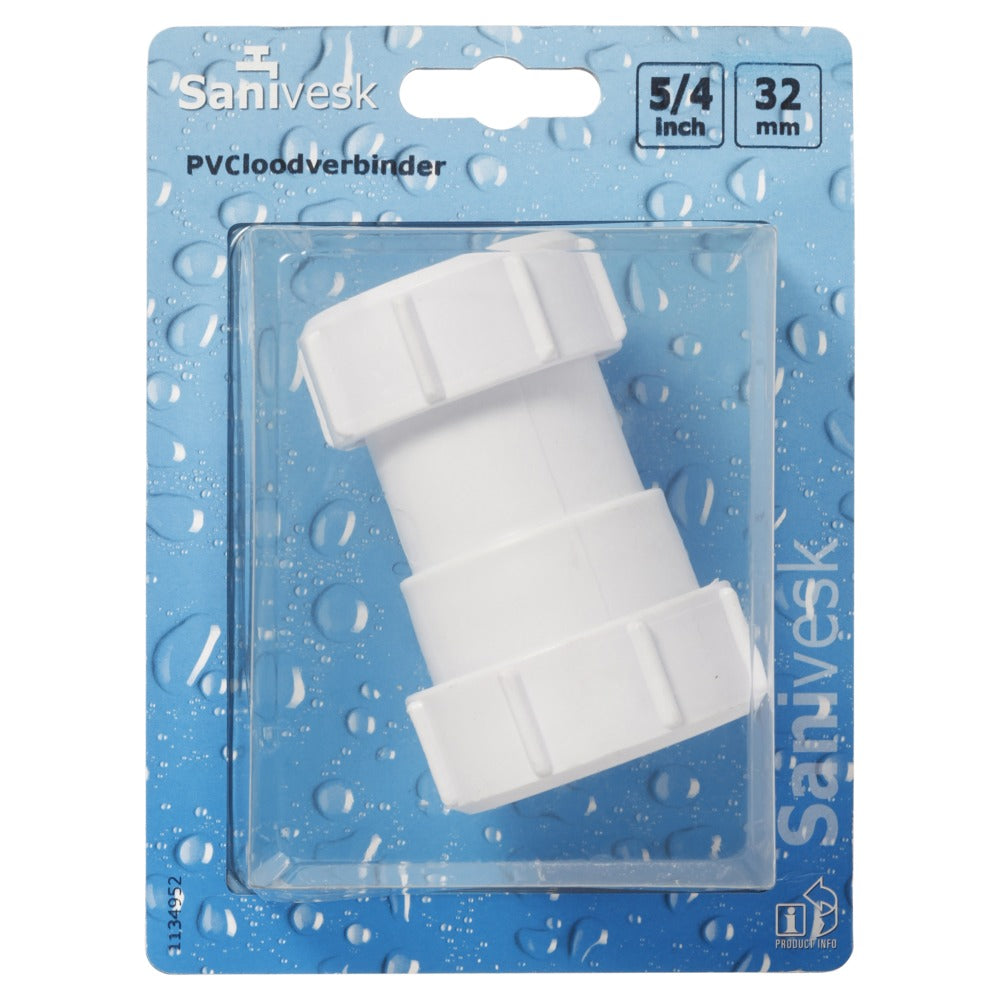 Loodverbinder PVC 5/4''x32 mm-514333