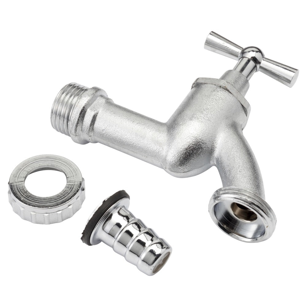 BONFIX Tapkraan 1/2'' mat chroom met wartel-514902