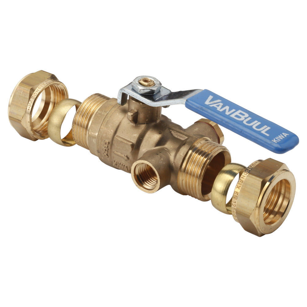 BONFIX Knel kogelstopkraan 22x22 mm met tapgat-514988