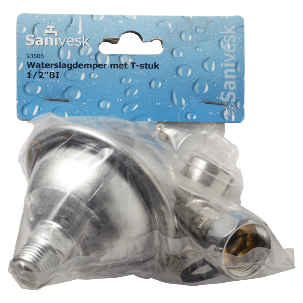 Waterslagdemper 1/2'' met T-stuk-515169
