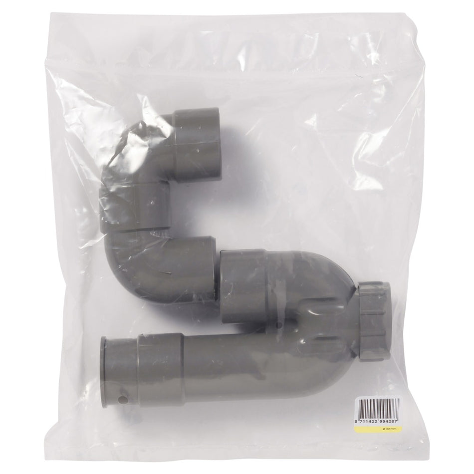 Martens P+S Sifon ABS met Inbus Ø40mm-519098