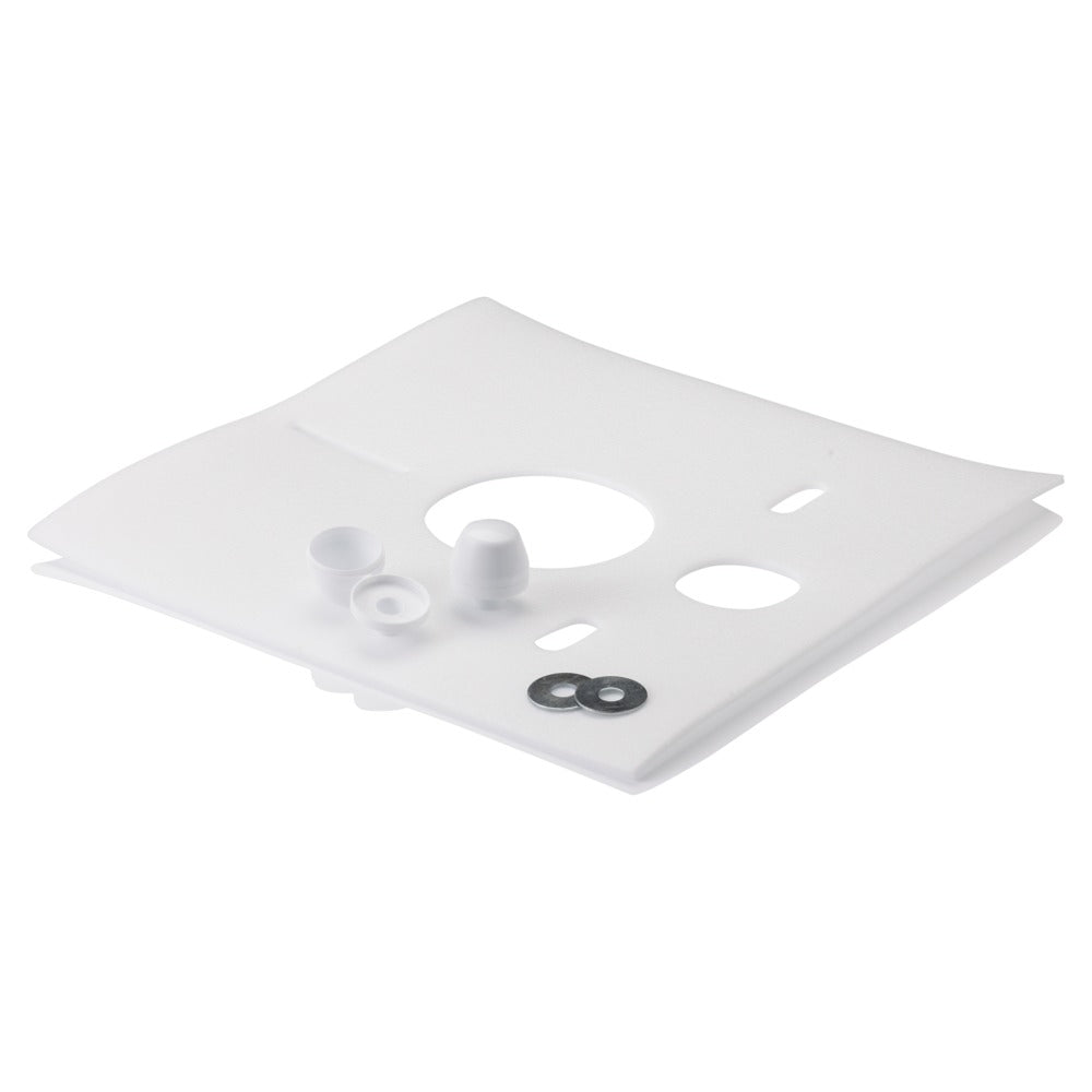 Isolatiemat 44x30 cm wit voor wandcloset-519543