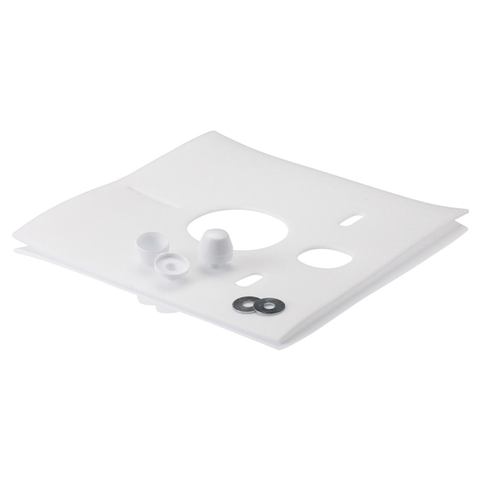 Isolatiemat 44x30 cm wit voor wandcloset-519543