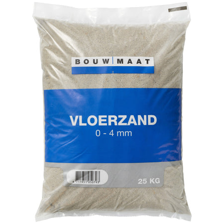 Bouwmaat Vloerzand 0-4 mm 25kg-525219