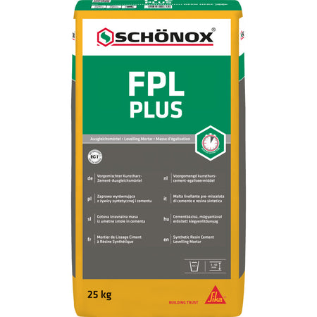 SCHÖNOX Egalisatiemortel FPL Plus Kunsthars-Cement 3-50mm 25kg-528037