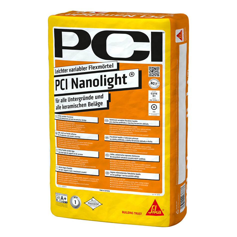 PCI Nanolight Poedertegellijm Grijs 15kg-529016