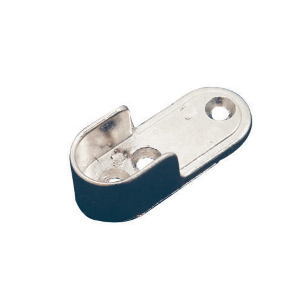 Roedesteun Ovaal Vernikkeld 17mm 2st-530061