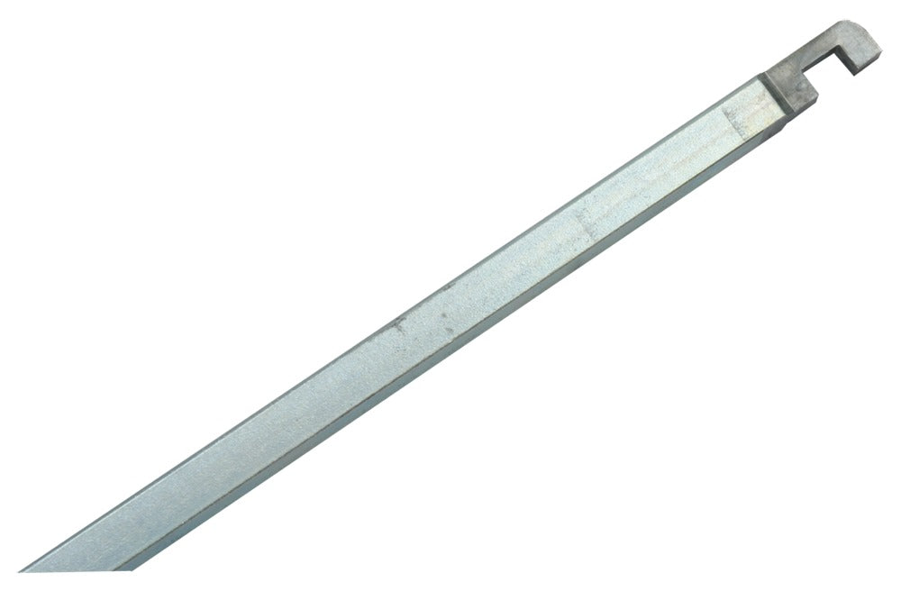 Nemef Staaf voor pomp-espagnolet verzinkt 13x2500 mm staalprofiel 9 en 13 mm-542007