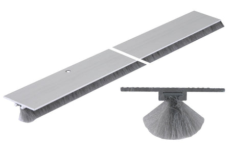 Ellen Dorpelstrip DBS Aluminium Met Borstel 100cm-542368