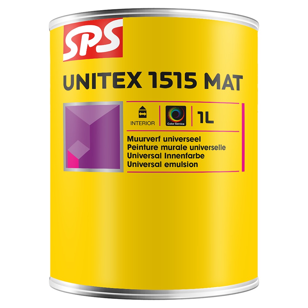 SPS Muurverf Unitex 1515 Mat Mengbasis TR 1L-552087