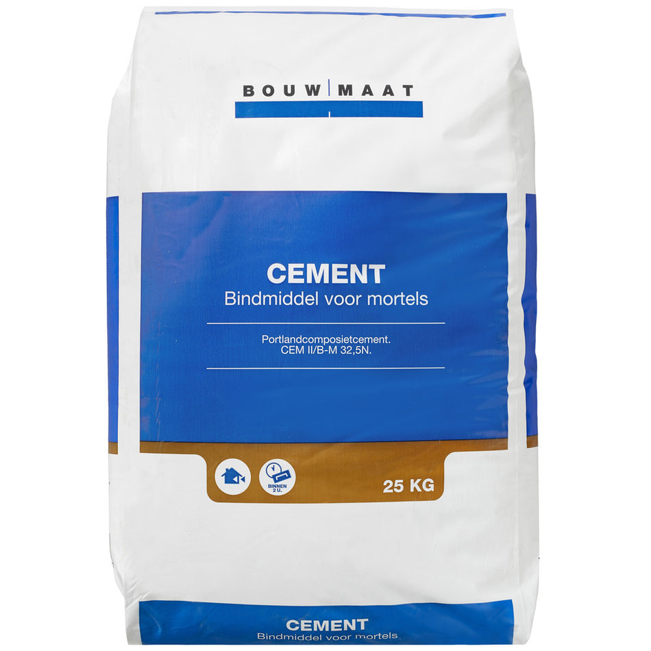 Bouwmaat Portlandcement A CEM II/B-M (S-L) 32,5 N 25kg-552142
