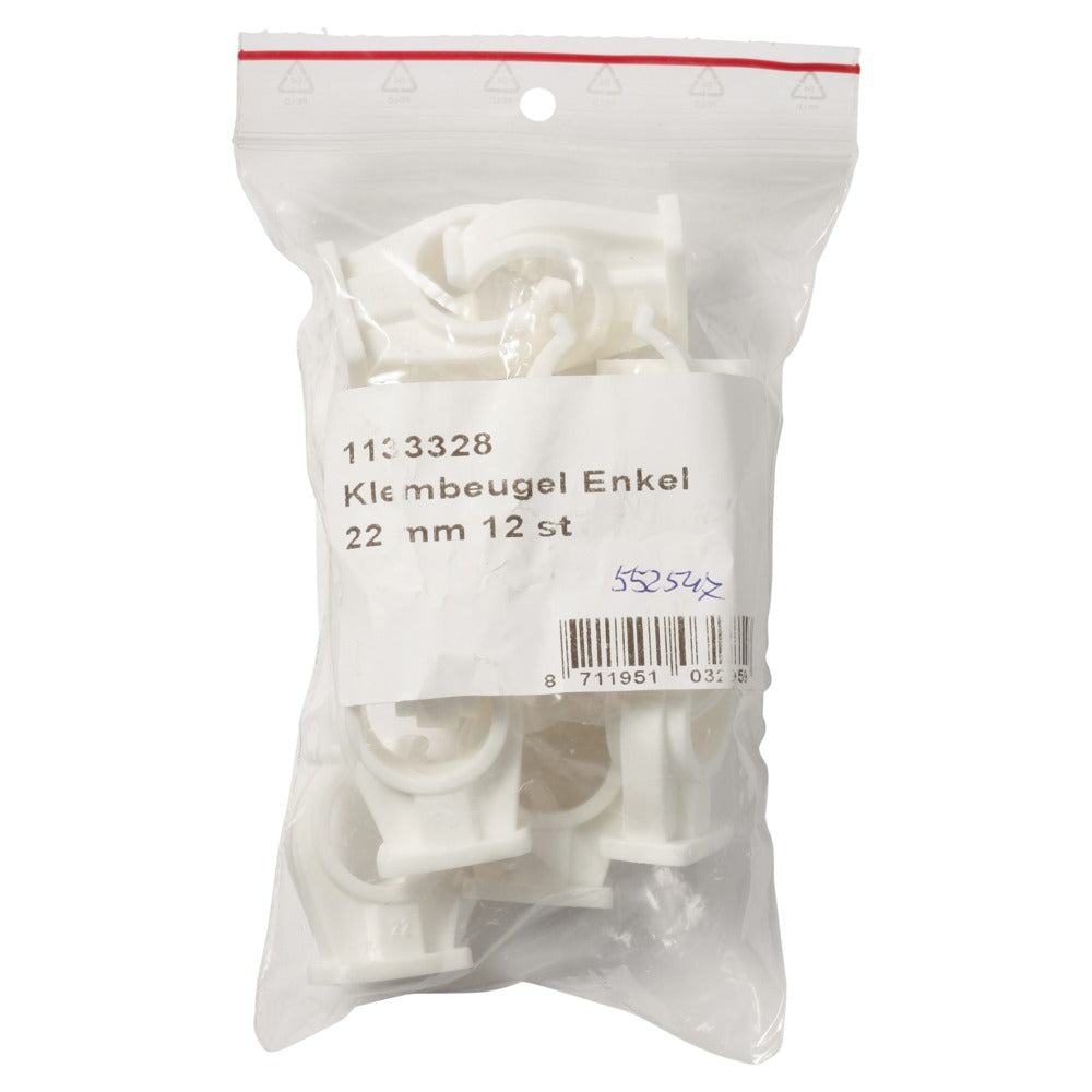 Klembeugel 22 mm enkel-552547