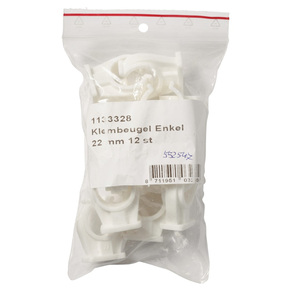 Klembeugel 22 mm enkel-552547