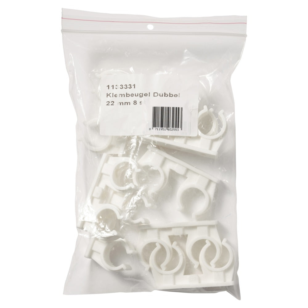 Klembeugel 22 mm dubbel-552550