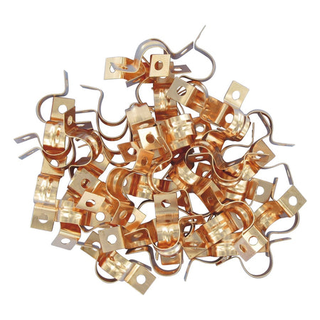 BONFIX Zadel roodkoper 15 mm enkel laag 60 stuks-552552