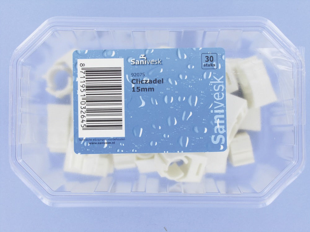 Zadel met klikbevestiging 15 mm-552559