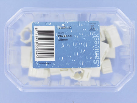 Zadel met klikbevestiging 15 mm-552559