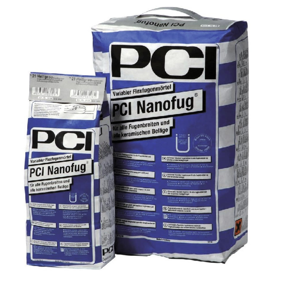 PCI Nanofug Flexibele Voegmortel Zilvergrijs 4kg-553951