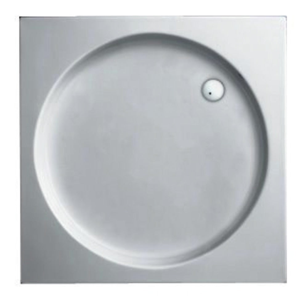 Plieger Luxury Douchebak 80x80 cm acryl wit-554569