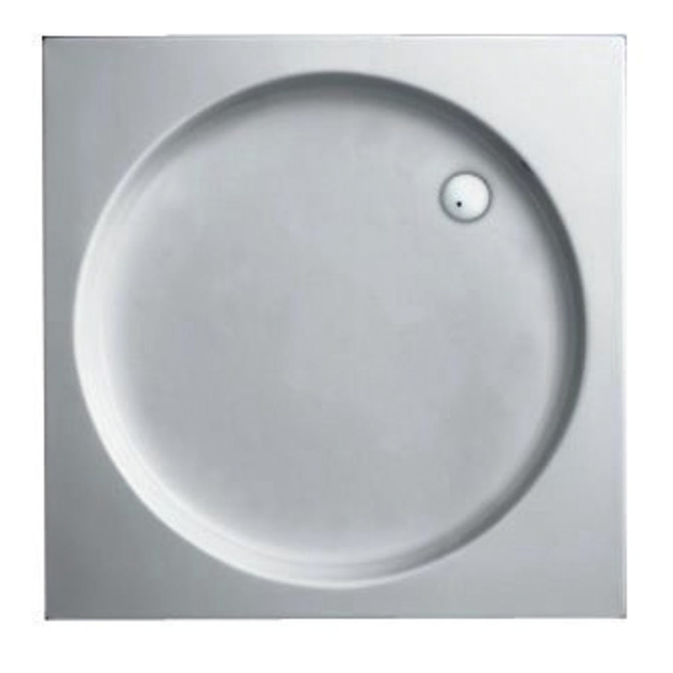 Plieger Luxury Douchebak 80x80 cm acryl wit-554569
