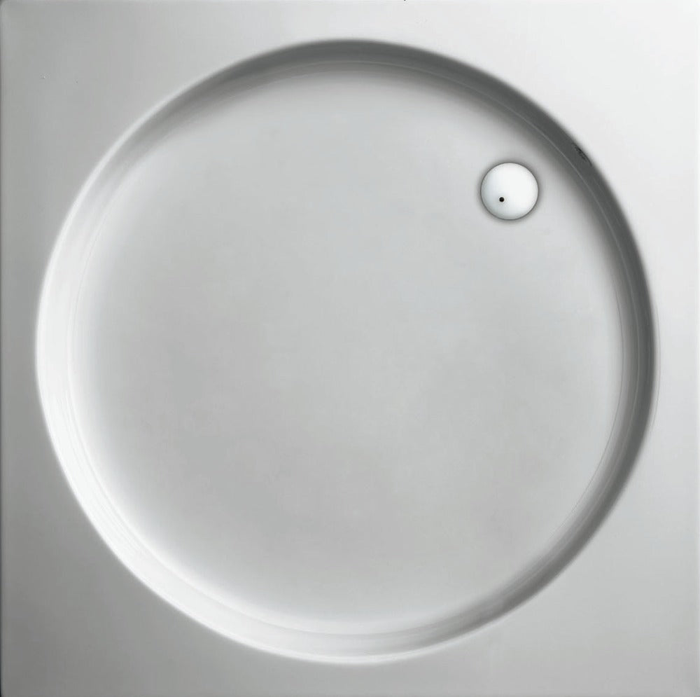 Plieger Luxury Douchebak 90x90 cm acryl wit-554571
