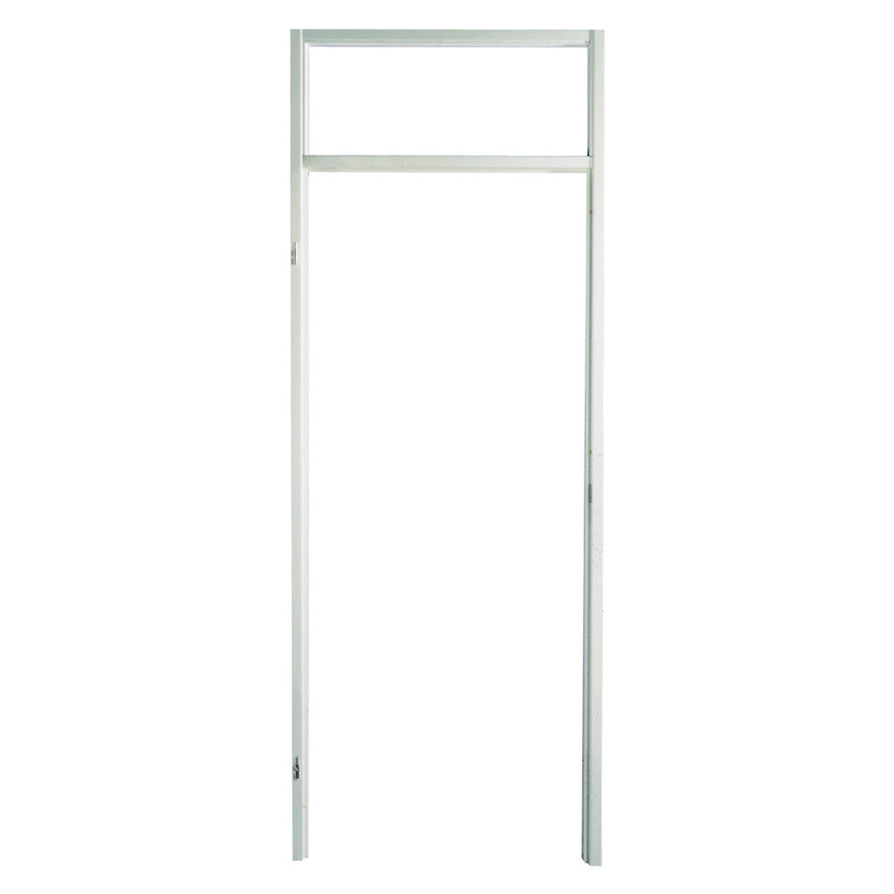 Berkvens Stijlenset BA staal 7x246 cm rechts reinwit zonder bovendorpel en kalf 211,5 cm-554886