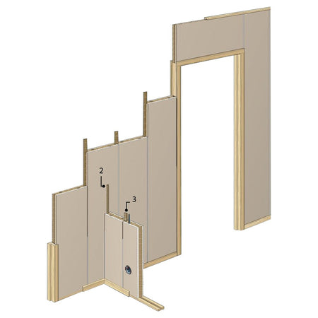 Faay Scheidingswand VP70 breedte: 40 cm 260 cm-554901