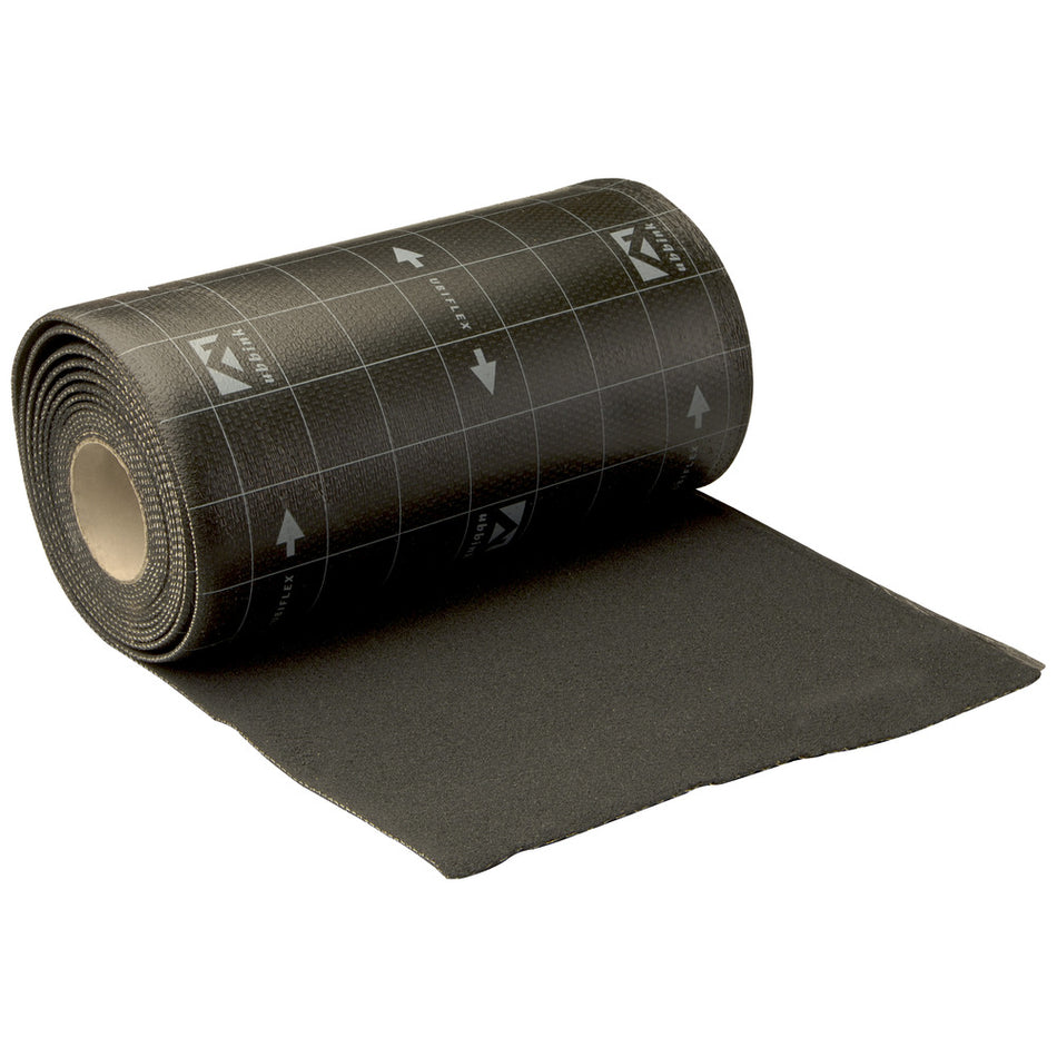 Ubbink Ubiflex Loodvervanger Standaard Zwart 25cm x 12m-555311