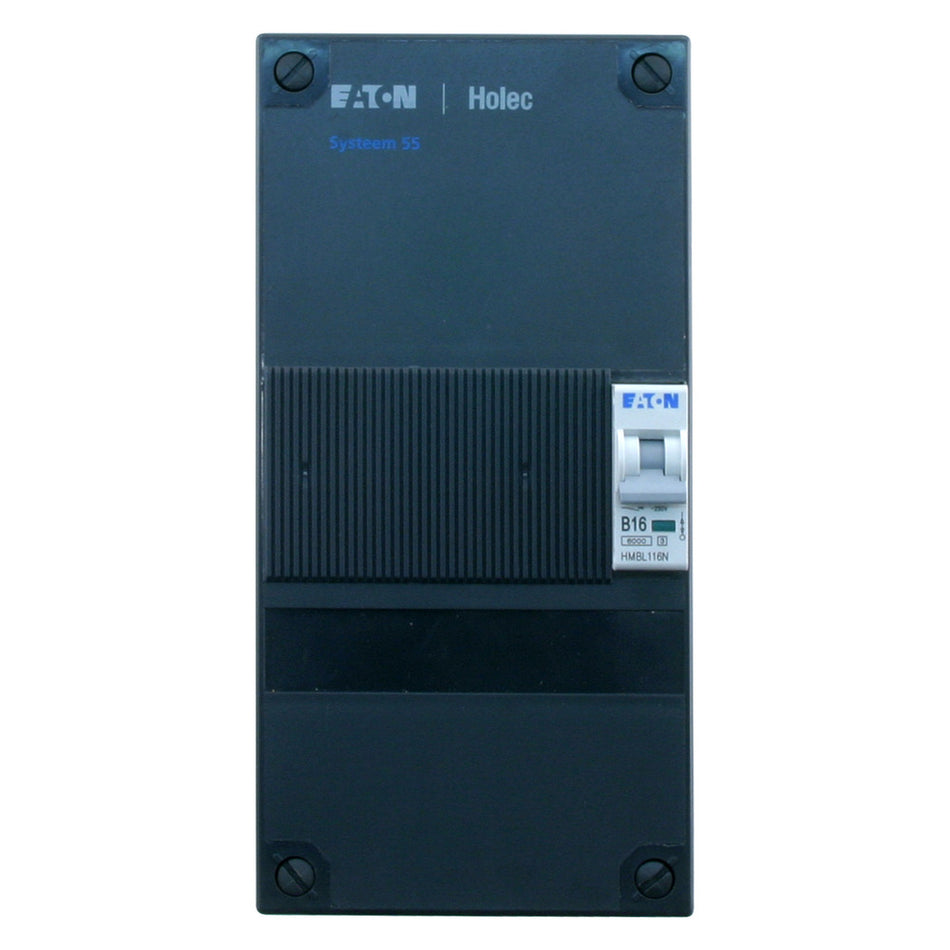 Eaton Holec Groepenkast 1 Groep 16A 1-Polig+N 110x220mm-556028