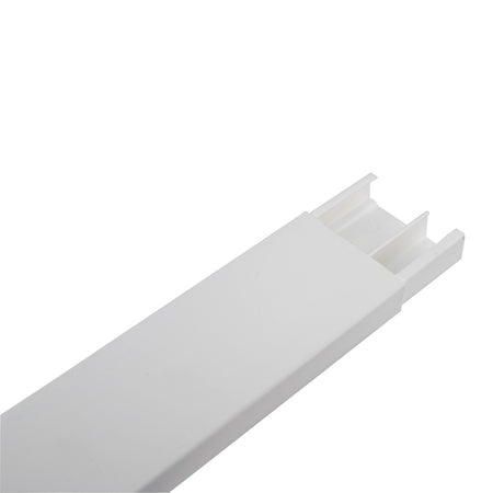 Attema Leidinglijst K40 Polarwit Met Clips 69x25mm 2m-556140